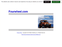 Tablet Screenshot of fourwheel.com